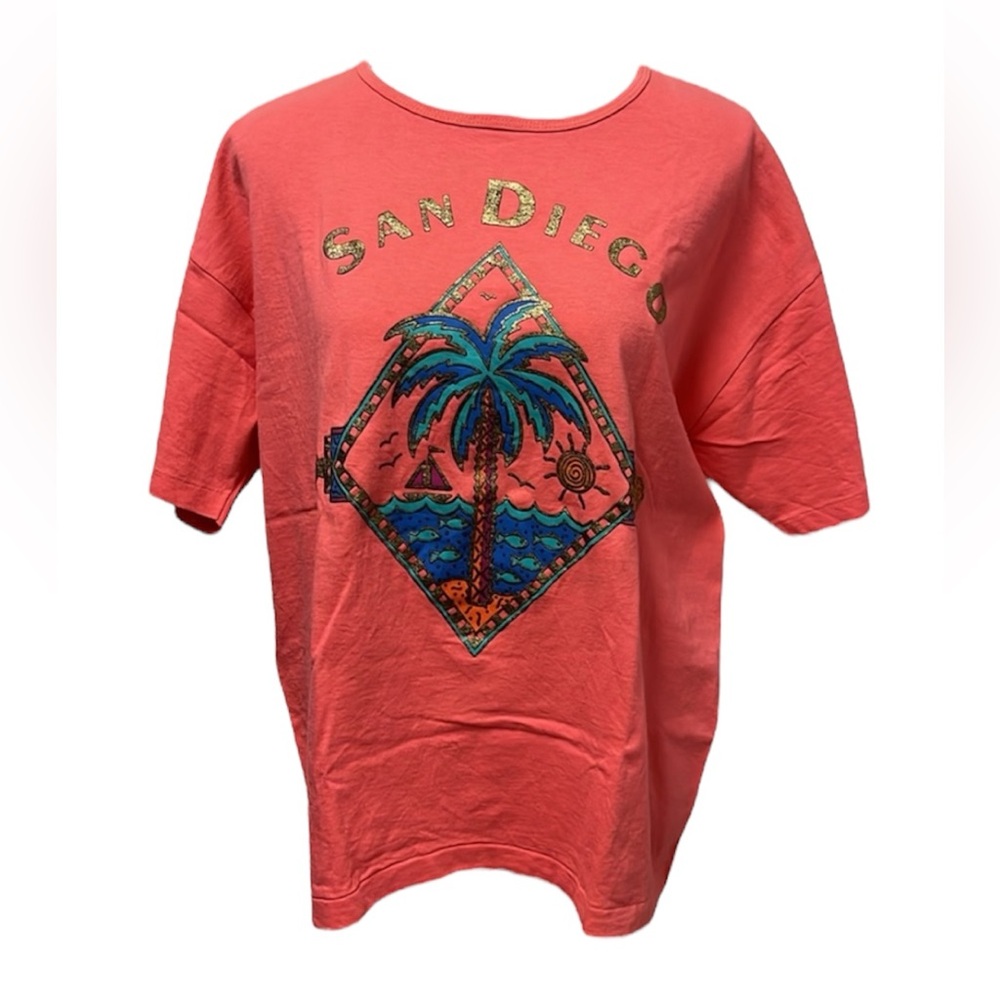 VINTAGE P.S.I. Printed Sportswear Inc. San Diego Graphic Tee